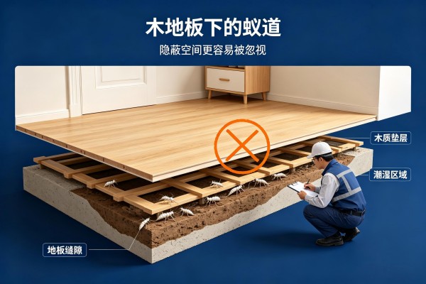 家用白蚁防治中心 木地板门框橱柜除白蚁